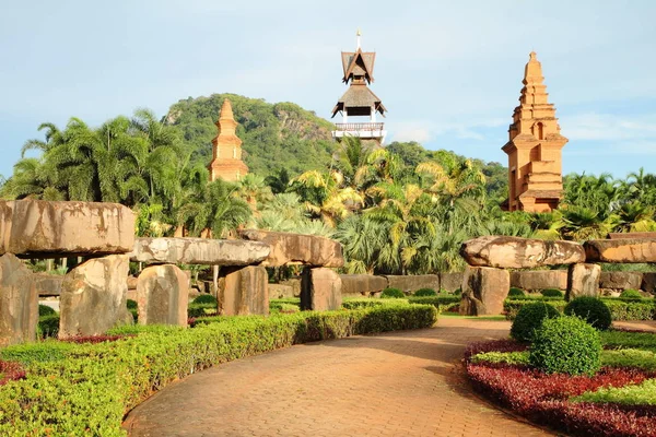 Giardino Tropicale Pattaya Chonburi Thailandia — Foto Stock