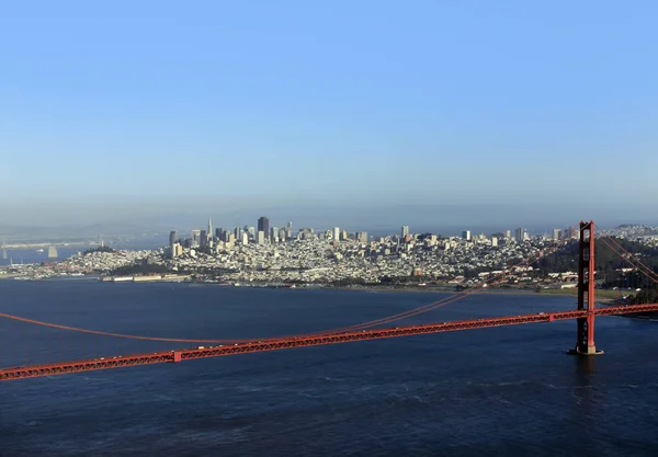 Golden Gate Köprüsü San Francisco San Francisco Bir Arka Plan — Stok fotoğraf