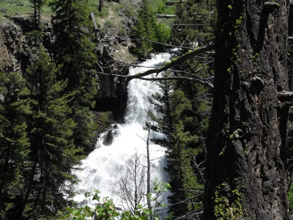 Vue Panoramique Cascade Étonnante — Photo