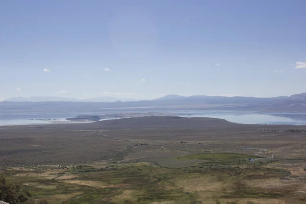 Mono Lake Aerial Veiw Summer Day Time — Stock Photo, Image