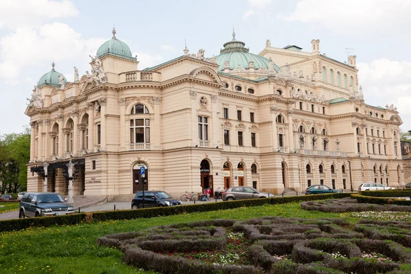 Juliusz Sowacki Theatre Cracóvia Polônia Construído 1893 Foi Modelado Partir — Fotografia de Stock