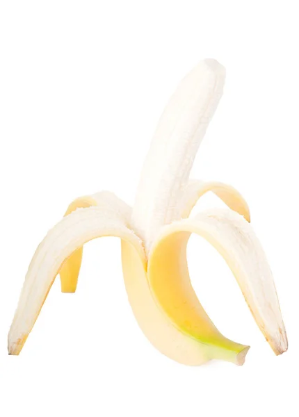 Banane Sur Fond Blanc — Photo