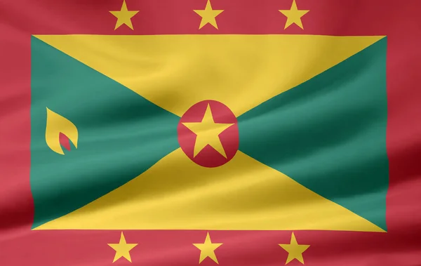 High Resolution Flag Grenada — Stock Photo, Image