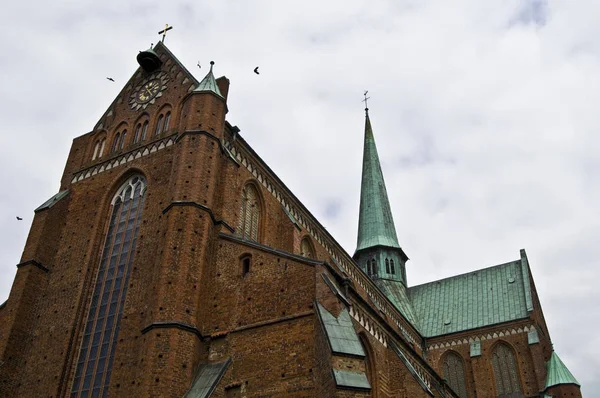 Kostel Starého Cisterciáckého Kláštera Městě Bad Doberan — Stock fotografie