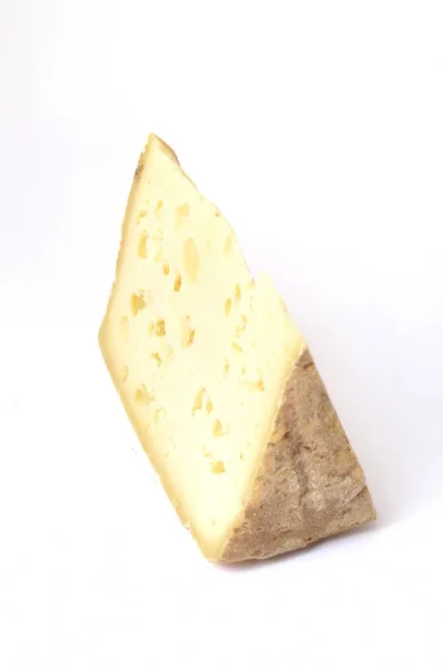 Nahaufnahme Auf Bretagne Tomme Käse — Stockfoto