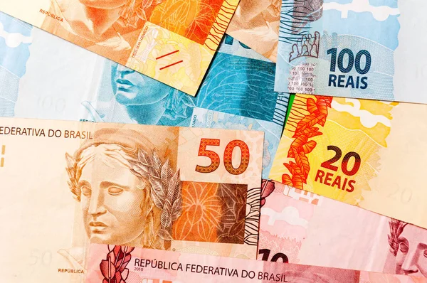 Modell Brasilianska Pengar — Stockfoto