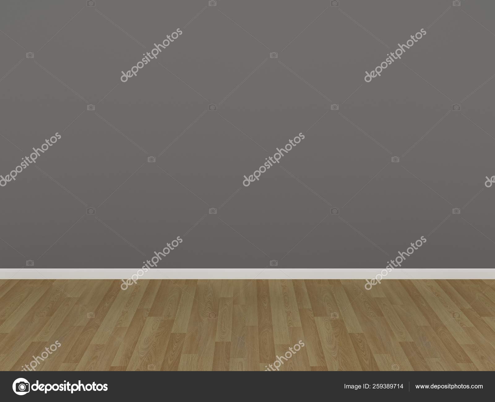 Grey Wall Wood Floor Stock Photo by ©YAYImages 259389714