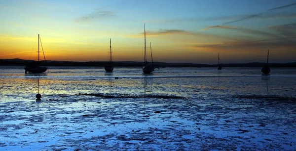 Pantai Devon Sutset — Stok Foto