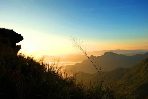 Phu Chi Fha Chiang Rai Tajlandia — Zdjęcie stockowe