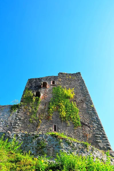 Vista Del Castillo Medieval Schauenburg Cerca Oberkirch Condado Ortenau Baden — Foto de Stock