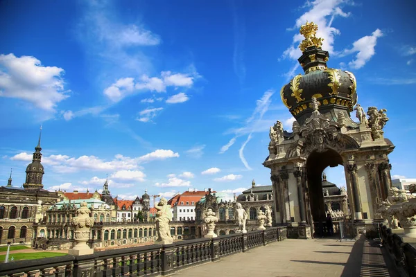 Dresdner Zwinger Drezno Niemcy — Zdjęcie stockowe