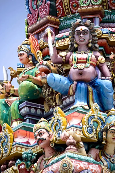 Immagine Dei Dettagli Del Tempio Indù Malesia — Foto Stock
