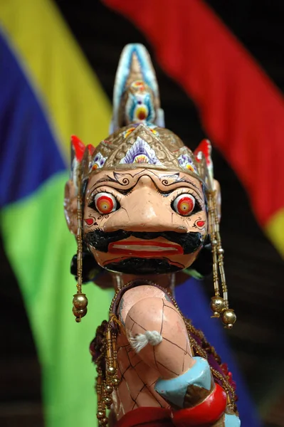 Wayang Golek Burattino Arte Tradizionale Sundanese — Foto Stock