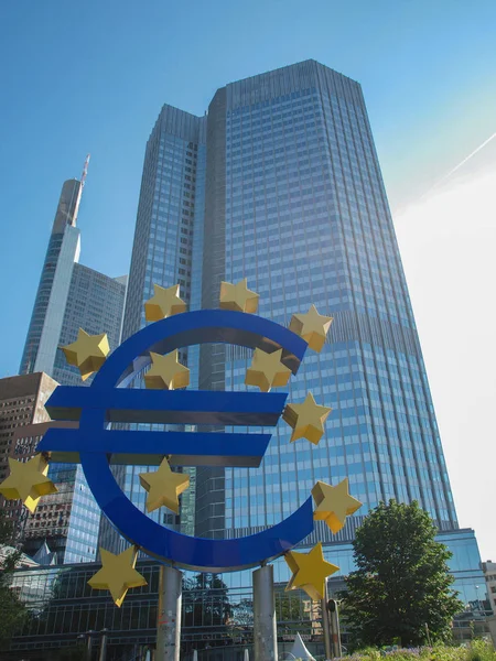 Banca Centrale Europea Francoforte Sul Meno Germania — Foto Stock