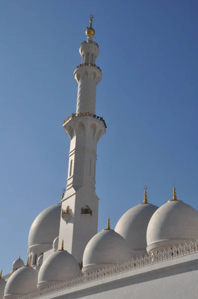 Sheikh Zayed Grand Mosque Abu Dhabi Uae — Stock Photo, Image
