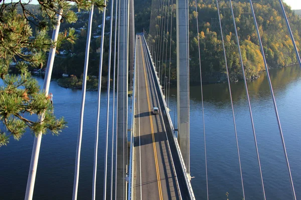 Bro Brevik Södra Norge — Stockfoto