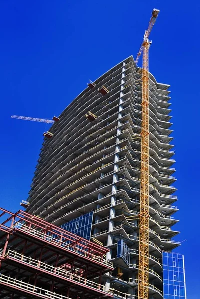 Construção Cinstrução Sendvich Concreto — Fotografia de Stock