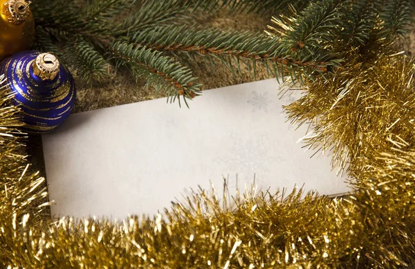 Frame Gemaakt Van Kerstmis Kleurrijke Verzadigde Home Concept — Stockfoto