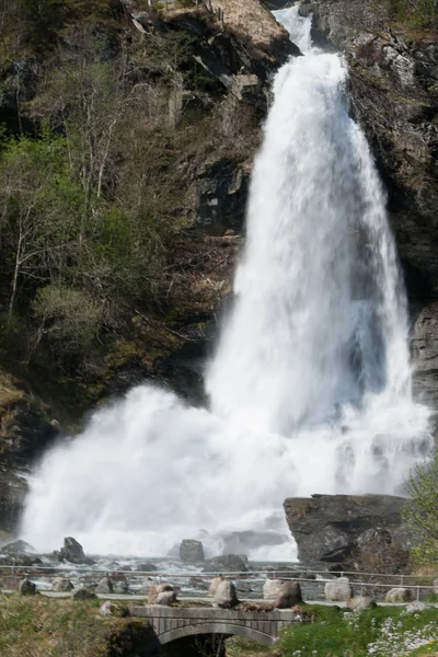 Rivières Cascades Norvège — Photo