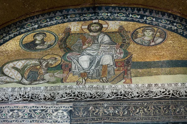 Інтер Собору Святої Софії Стамбулі Туреччина — стокове фото