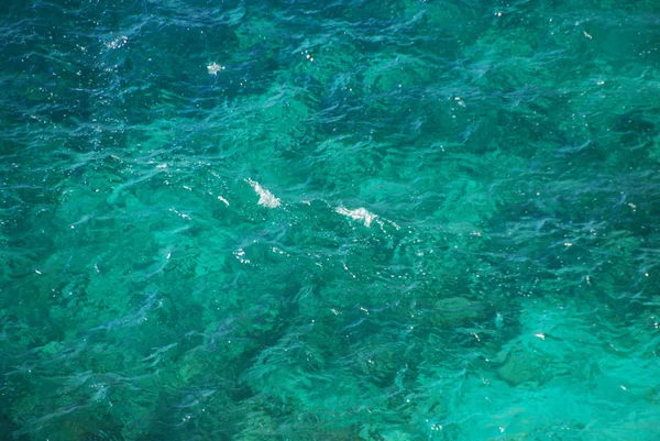 Povrch Modré Oceánské Vody — Stock fotografie
