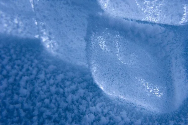 Ice Cubes Close View — Stock Photo, Image