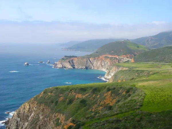 Costa Del Océano Pacífico Big Sur California — Foto de Stock