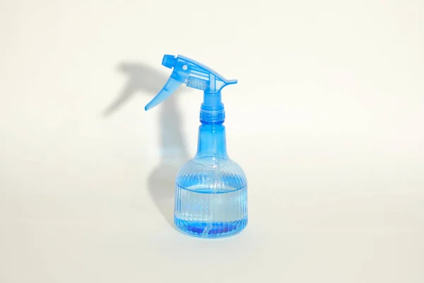 Flacone Spray Con Manico Blu — Foto Stock