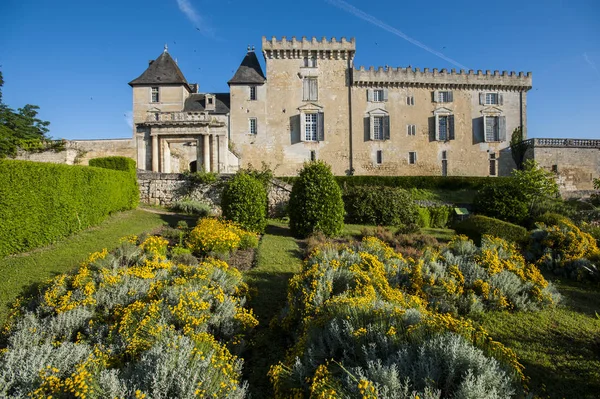 Zamek Vayres Gironde Akwitania Francja — Zdjęcie stockowe