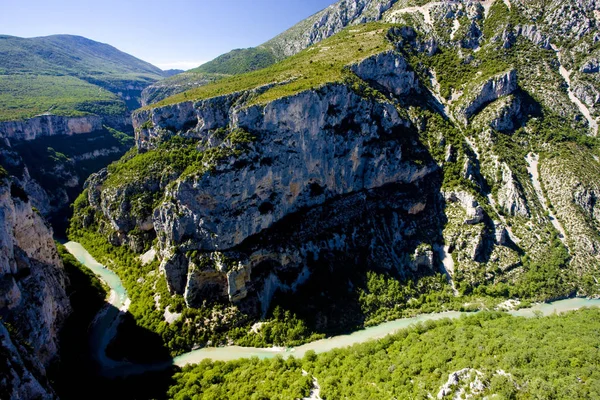 Φαράγγι Του Verdon Προβηγκία Γαλλία — Φωτογραφία Αρχείου