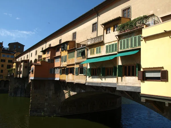 Florence Vue Sur Ponte Vecchio — Photo