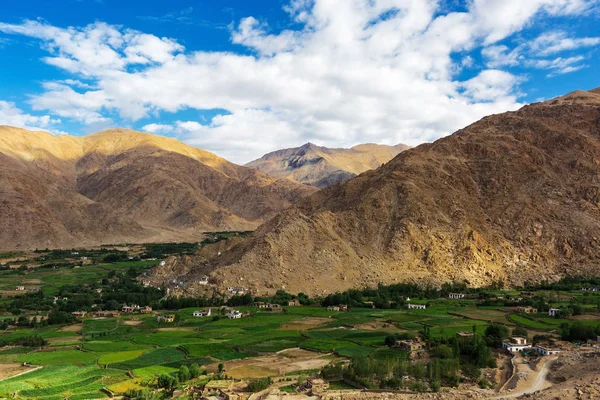 Krajobraz Naturalny Leh Ladakh Jammu Kaszmirze Indie — Zdjęcie stockowe