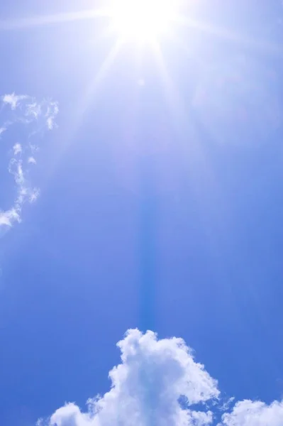 Abstrakter Blauer Himmel Hintergrund — Stockfoto