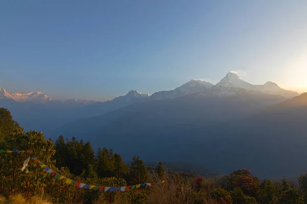 Trekking Hogy Poon Hegy — Stock Fotó