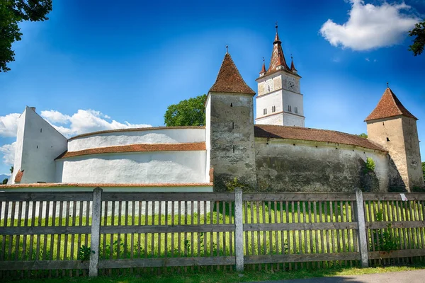 Harman Fortified Church Brasov County Which Built First Half 12Th — Stock Photo, Image