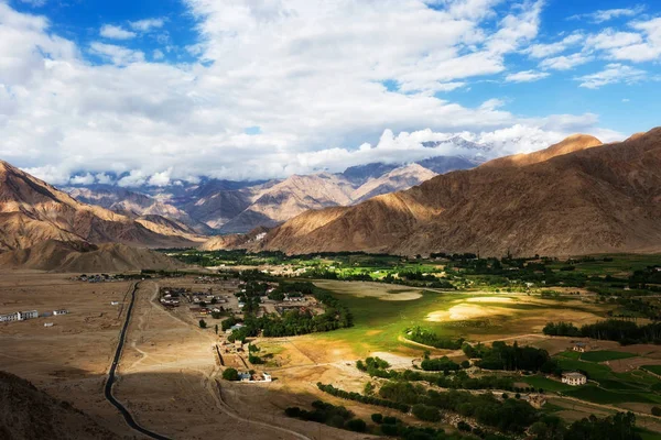 Krajobraz Naturalny Leh Ladakh Jammu Kaszmirze Indie — Zdjęcie stockowe