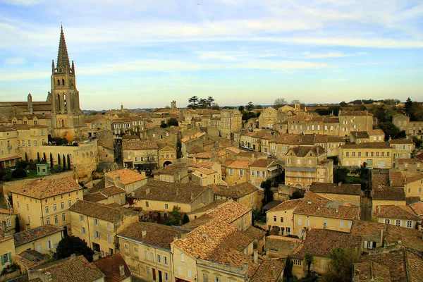 Scenic View Beautiful Cityscape Saint Emillion France — Stock Photo, Image