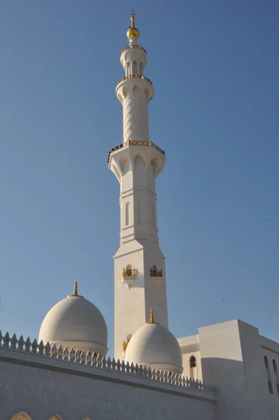Sheikh Zayed Grand Mosque Abu Dhabi Uae — Stock Photo, Image