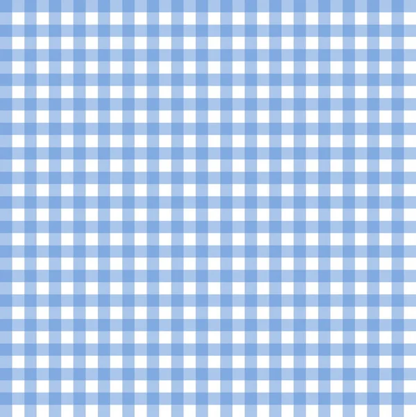 Seamless Blue White Tablecloth Pattern Square Shape — Stock Photo, Image