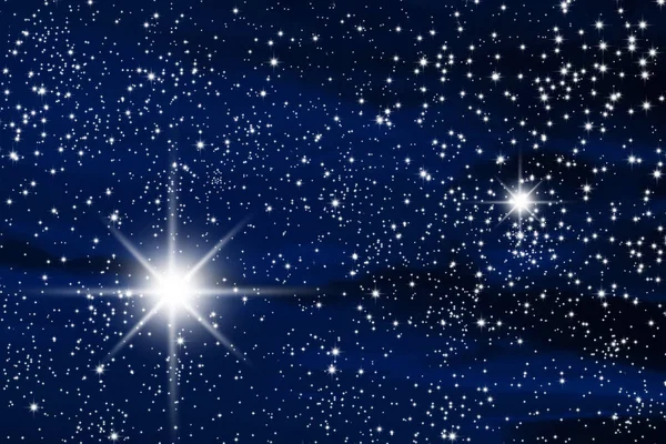 Étoiles Fond Astronomique Galaxie Lointaine — Photo