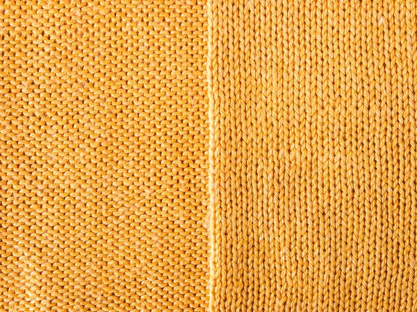 オレンジ繊維の背景としてのジャージーのニット — ストック写真