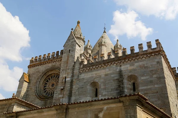 Fachada Catedral Evora Portugal —  Fotos de Stock