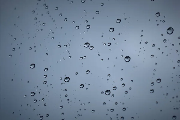 Druppels Regen Regenachtige Dag Regen Bewolkt Regenachtig Achtergrond Druppels Water — Stockfoto