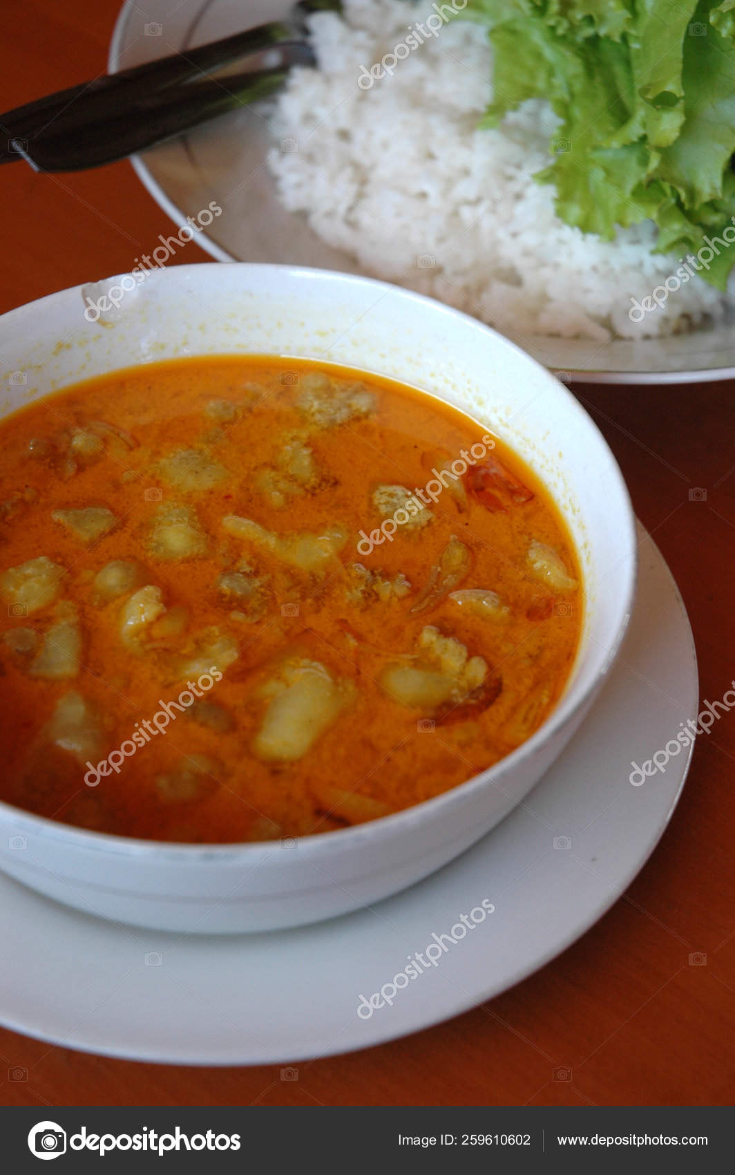 Local Food West Java Indonesia Named Gulai Kambing Stock Photo Image By C Yayimages 259610602
