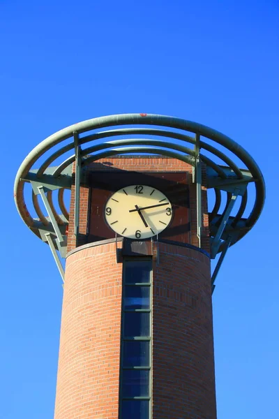 Fechar Uma Torre Relógio — Fotografia de Stock