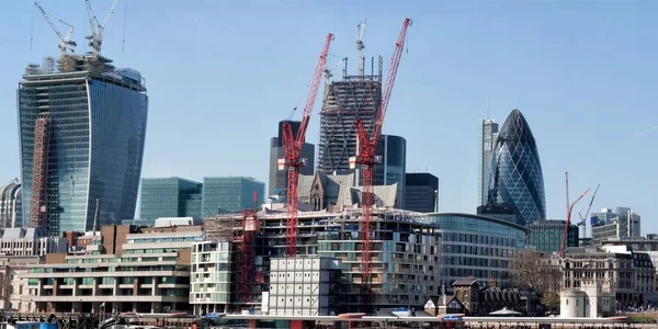 Londra Daki Modern Binalar — Stok fotoğraf