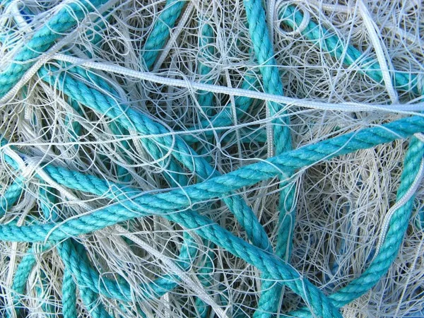 Wizerunek Kilku Sieci Rybackich — Zdjęcie stockowe