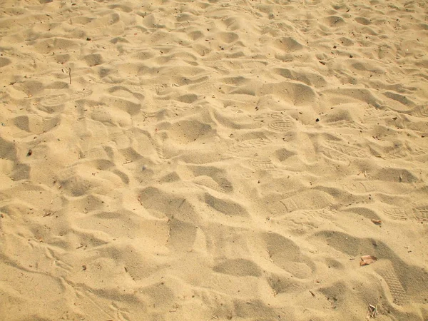 Close Van Een Zand Een Strand — Stockfoto