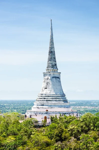 Pagoda Phra Nakhon Khiri Tapınağı Nda Dağ Phetchaburi Tayland Sit — Stok fotoğraf