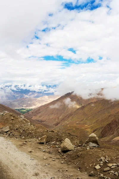 Krajobraz Naturalny Leh Ladakh Jammu Kaszmirze Indie — Zdjęcie stockowe